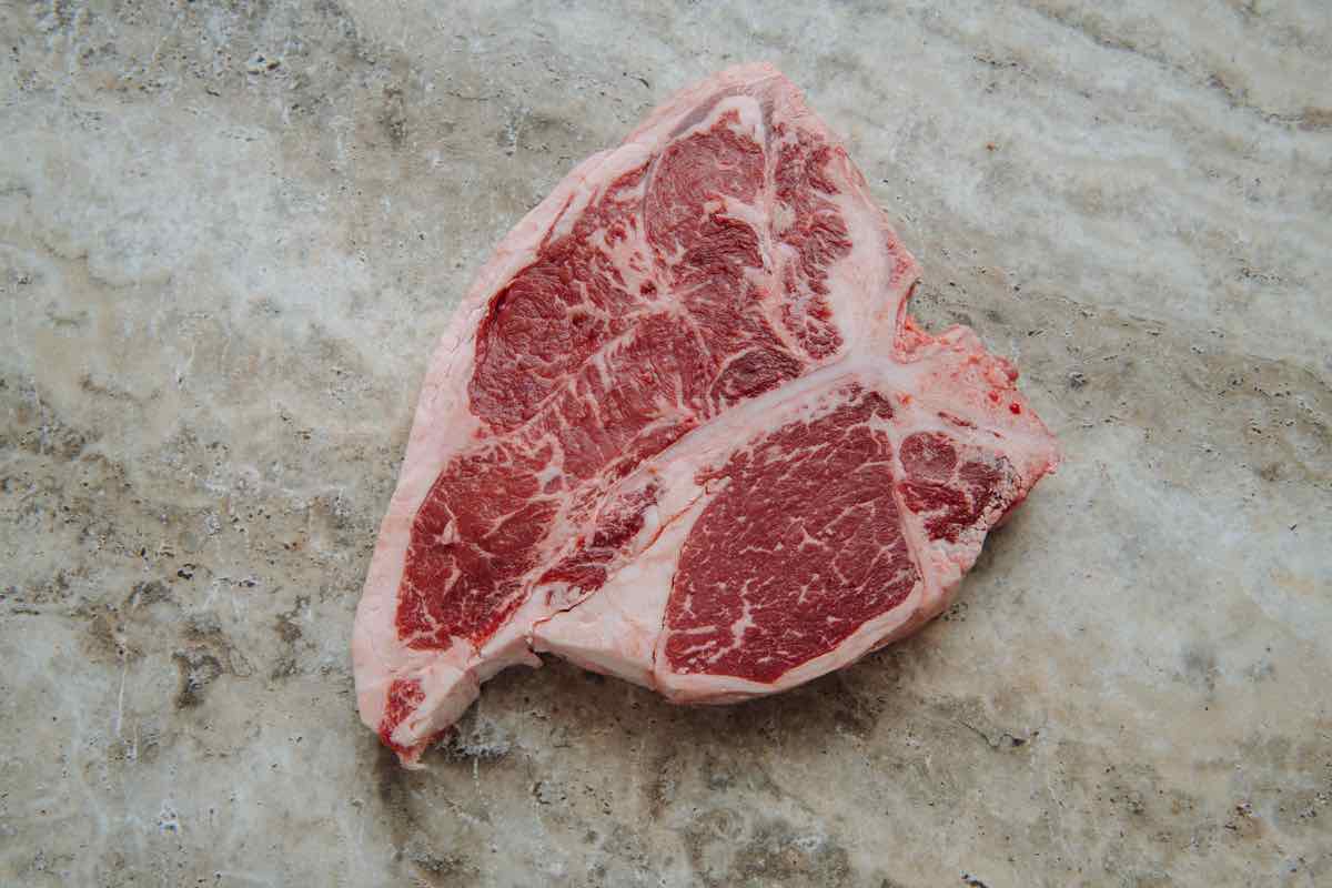 Black Onyx T-bone Steak (Marble Score 3+) 700g-1.5kgs