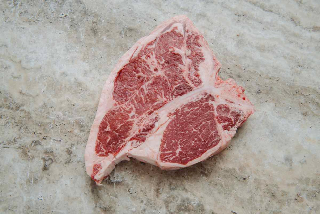 Black Onyx T-bone Steak (Marble Score 3+) 700g-1.5kgs