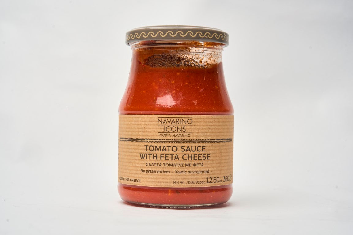 Tomato Sauce With Feta Cheese