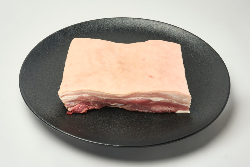 Pasture-raised pork belly