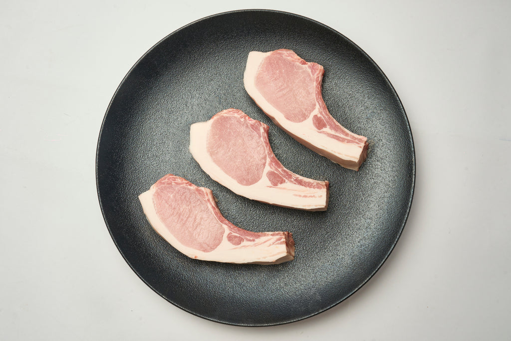 Pasture-raised pork cutlets