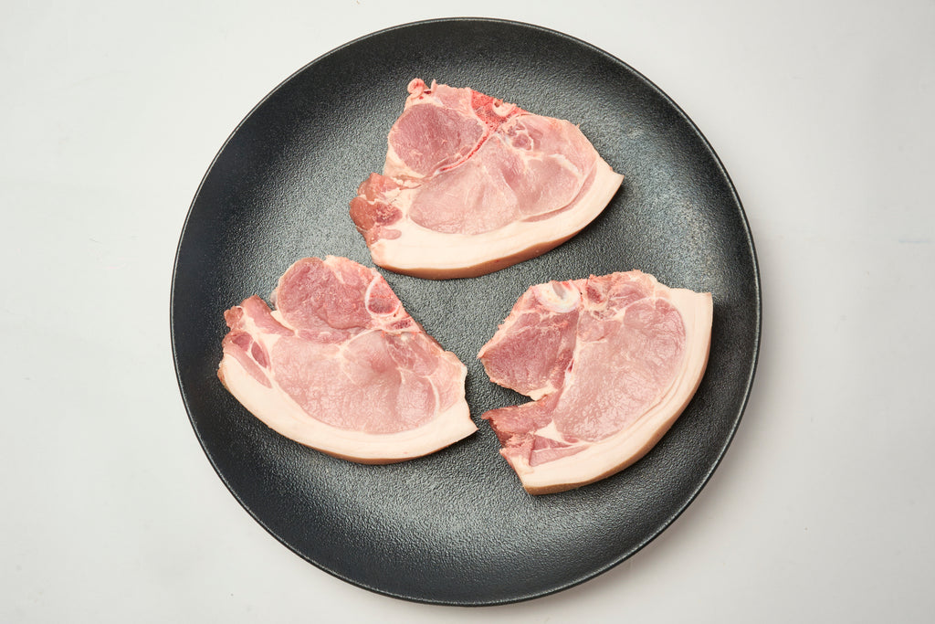 Pasture-raised pork loin chops