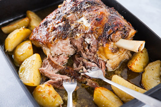 Yiota's Famous Greek Lamb Shoulder