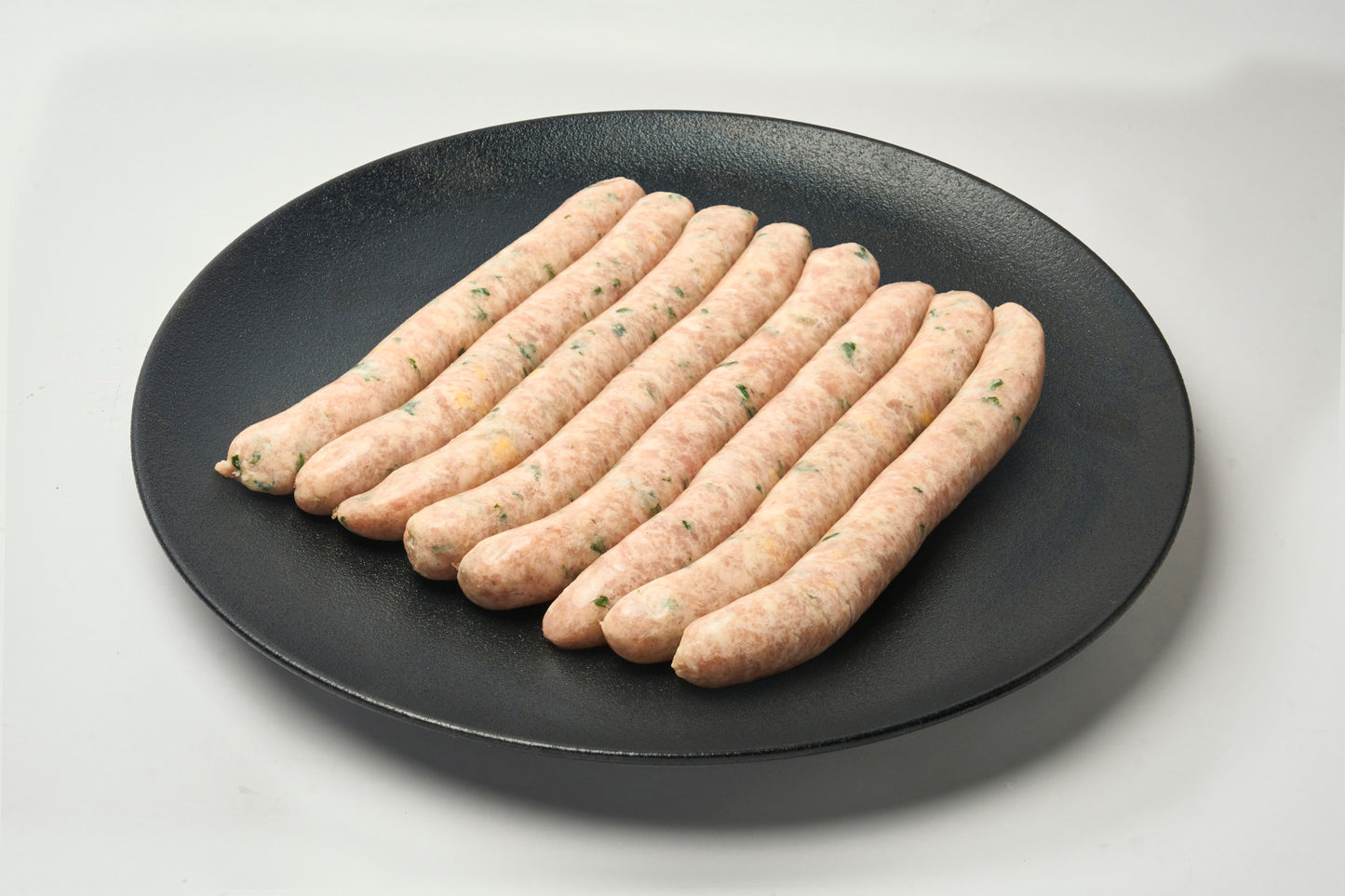 Chicken sausages with sweet corn & rocket 500g