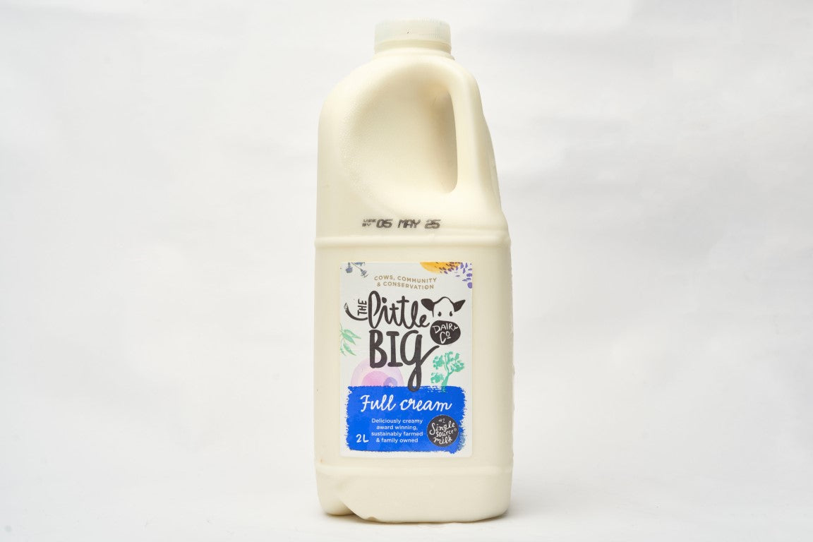 The Little Big Dairy Co Full Cream Milk 2L