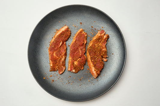 Grassfed Moroccan lamb steaks