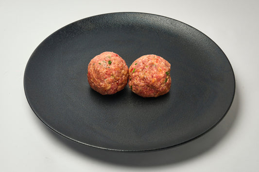 Grassfed wagyu beef meatball rissoles 200g each 4pk