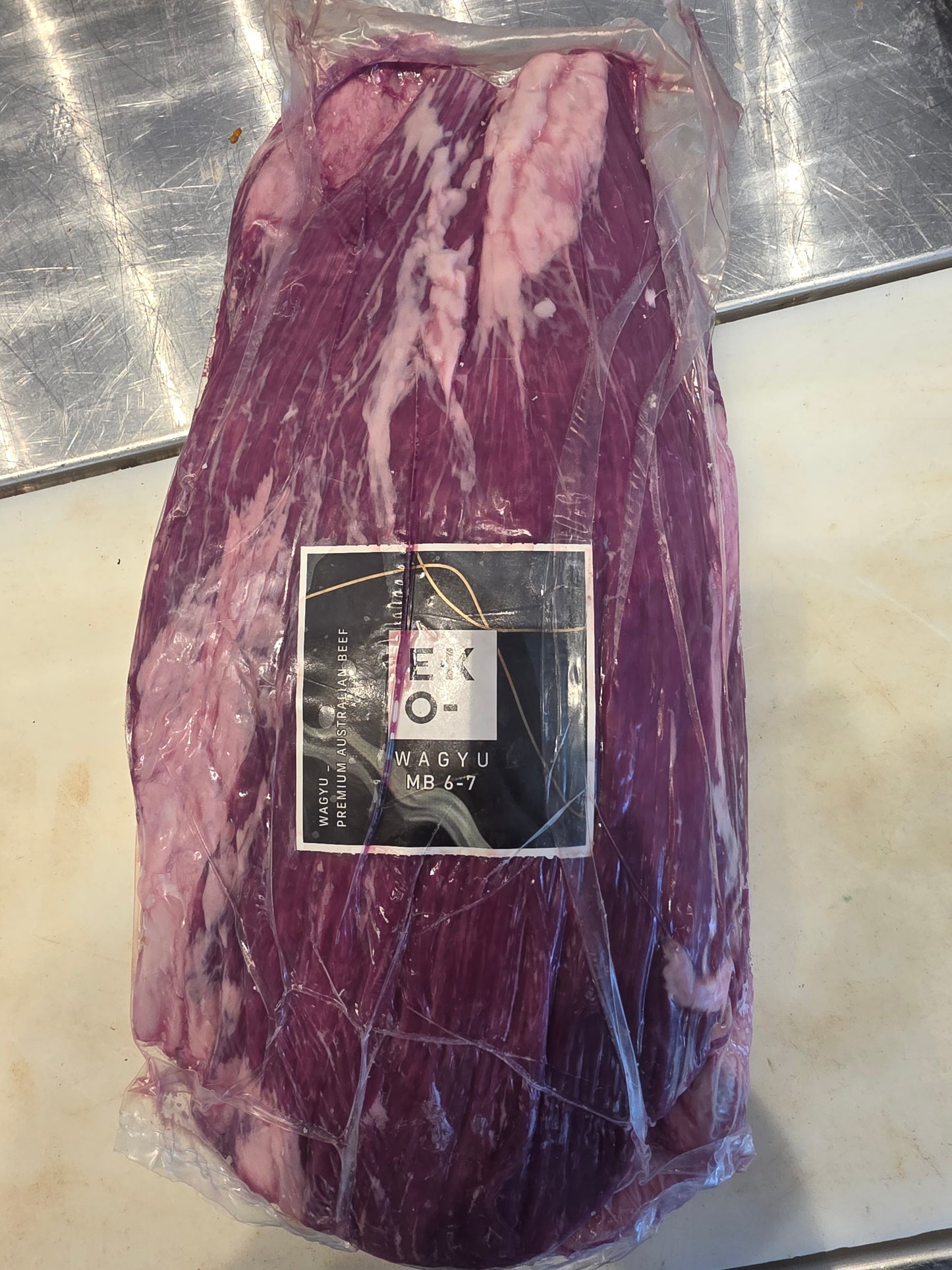 Wagyu Flank Steak (Marble Score  6-7 1.1kg